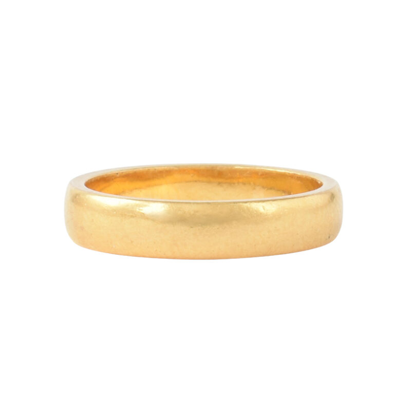 Antique 22K Gold Wedding Ring Hallmarked C.1921