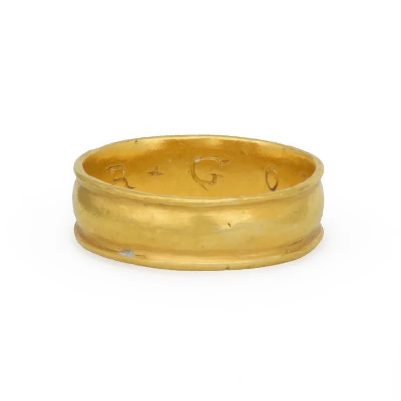 16/17th Century “Fear God” Gold Posy Ring