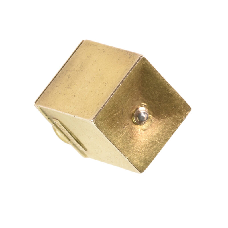 Edwardian 15k Gold, Enamel & Diamond Jack In The Box Charm
