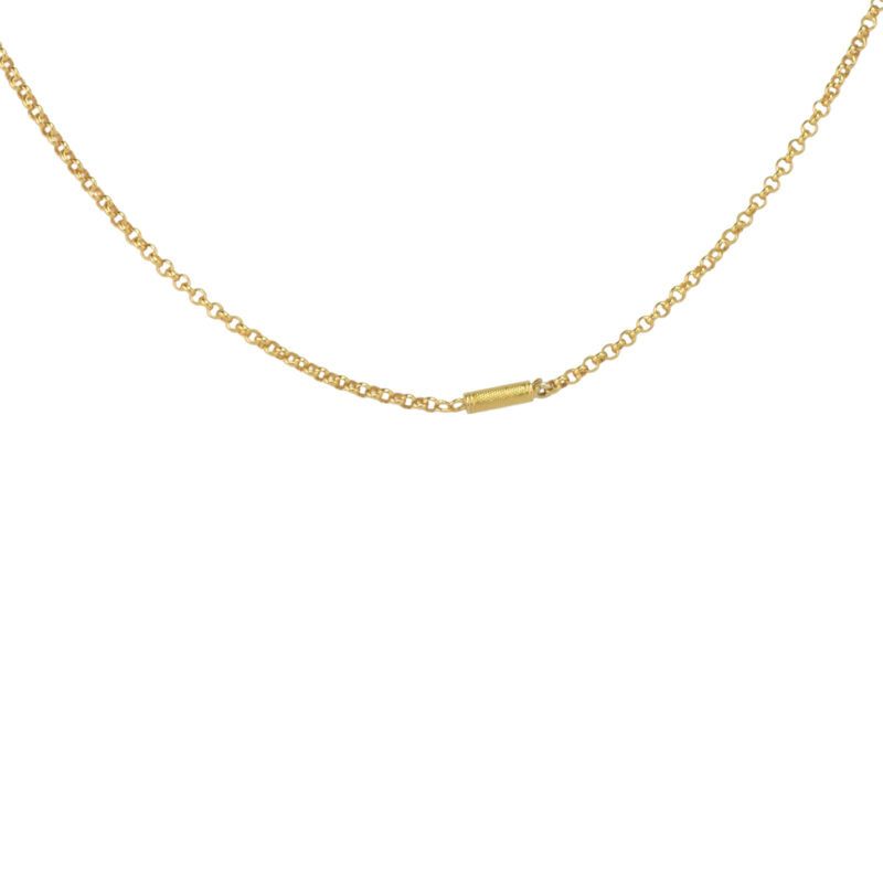 Victorian 15k Gold Belcher Link Chain