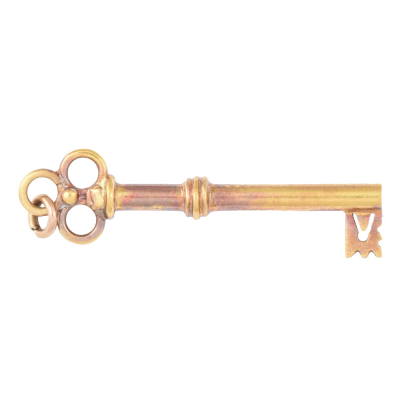 Victorian 15k Gold Key Pendant/Charm