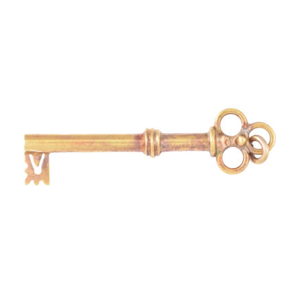 Victorian 15k Gold Key Pendant/Charm