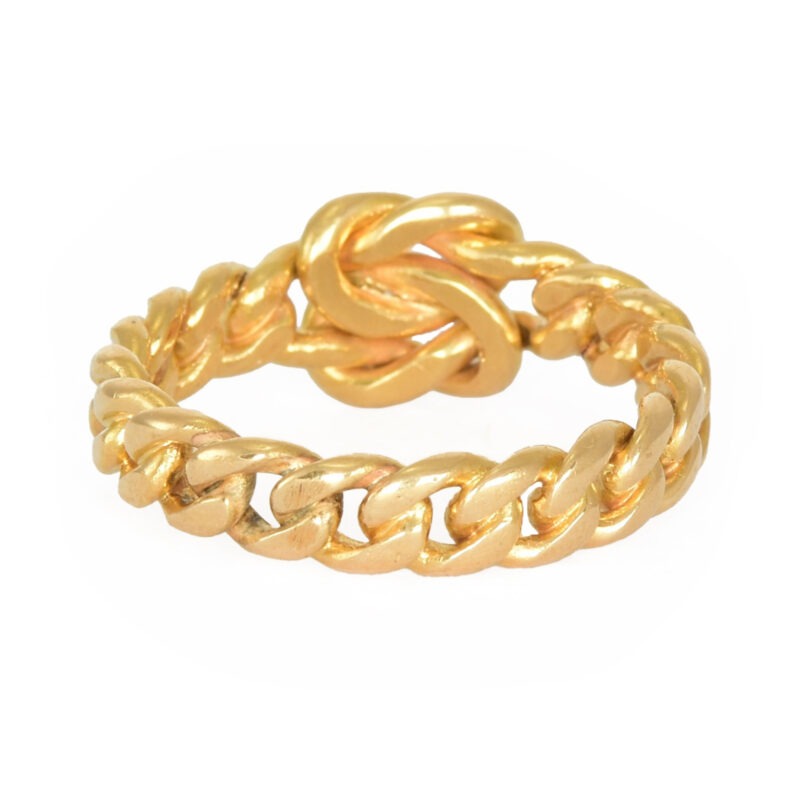 Victorian 18k Gold Knot Ring