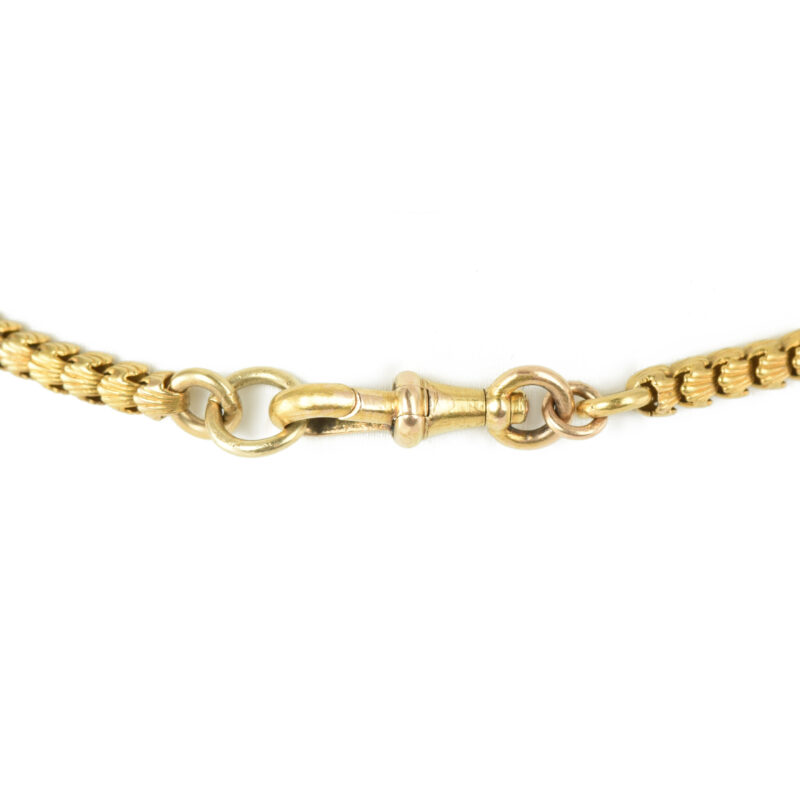 Victorian 18k Gold Multi Clasp Necklace